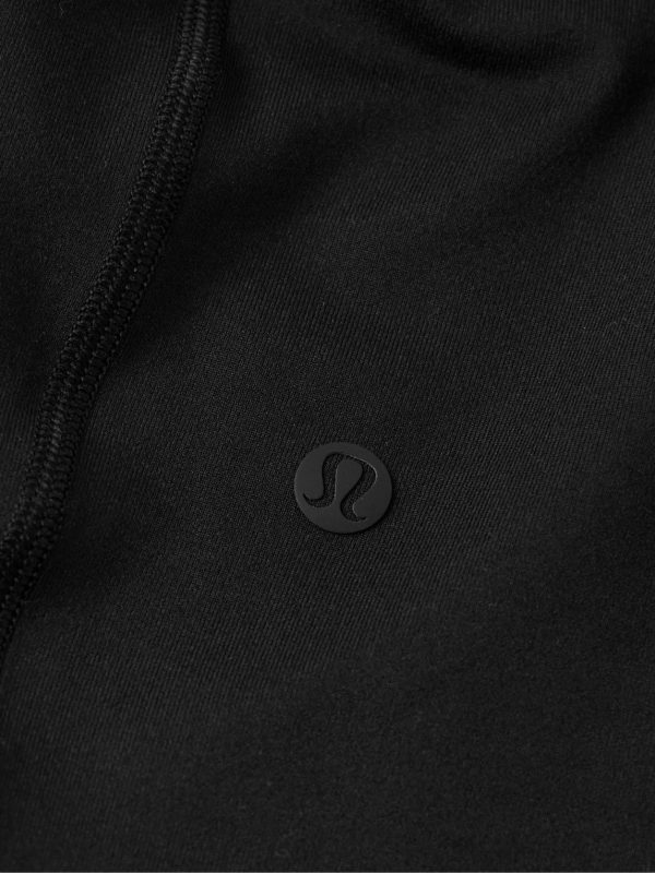Slim-Fit Stretch Recycled-Jersey Half-Zip Top - CU Slim-Fit Stretch Recycled-Jersey Half-Zip Top - CU
