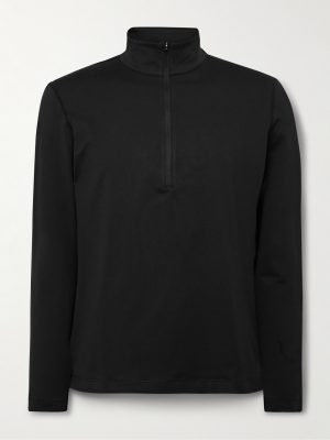 Slim-Fit Stretch Recycled-Jersey Half-Zip Top Slim-Fit Stretch Recycled-Jersey Half-Zip Top