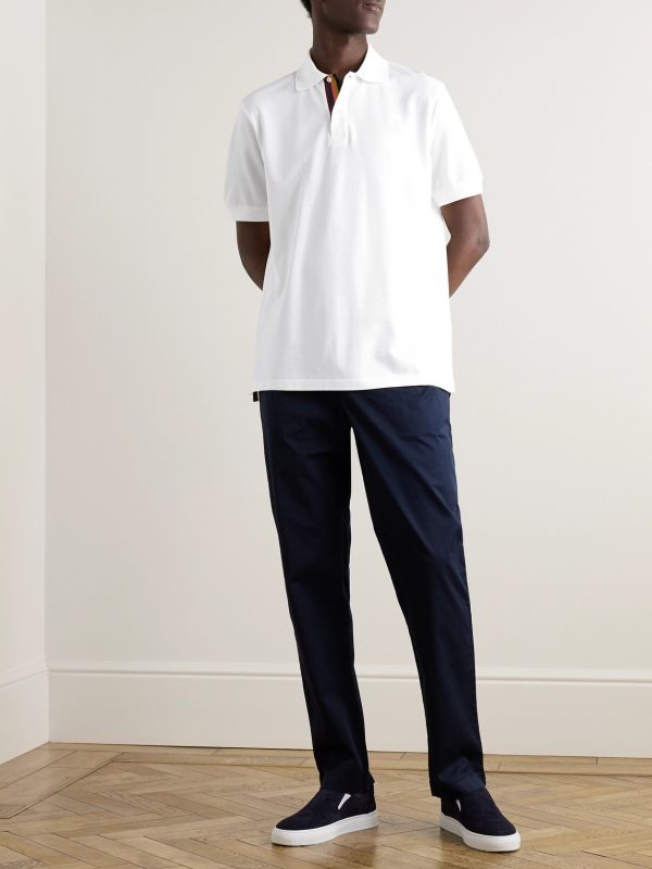 Cotton-Piqué Polo Shirt - OU