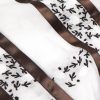Camp-Collar Satin-Trimmed Embroidered Cotton-Voile Shirt - CU