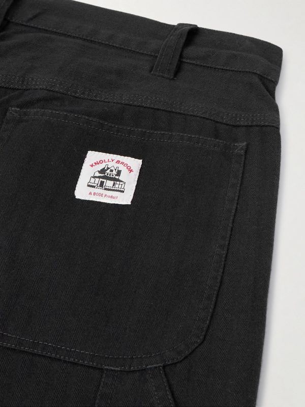 Knolly Brook Straight-Leg Cotton-Canvas Trousers - CU