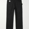 Knolly Brook Straight-Leg Cotton-Canvas Trousers