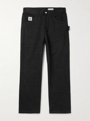 Knolly Brook Straight-Leg Cotton-Canvas Trousers Knolly Brook Straight-Leg Cotton-Canvas Trousers