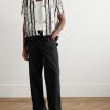 Knolly Brook Straight-Leg Cotton-Canvas Trousers - OU