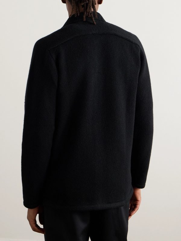 Carpenter's Merino Wool and Cashmere-Blend Cardigan - BK