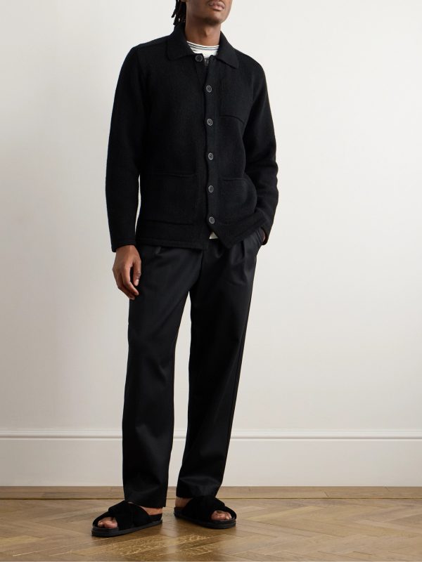 Carpenter's Merino Wool and Cashmere-Blend Cardigan - OU