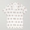 Aperture Camp-Collar Embroidered Cotton Shirt Aperture Camp-Collar Embroidered Cotton Shirt