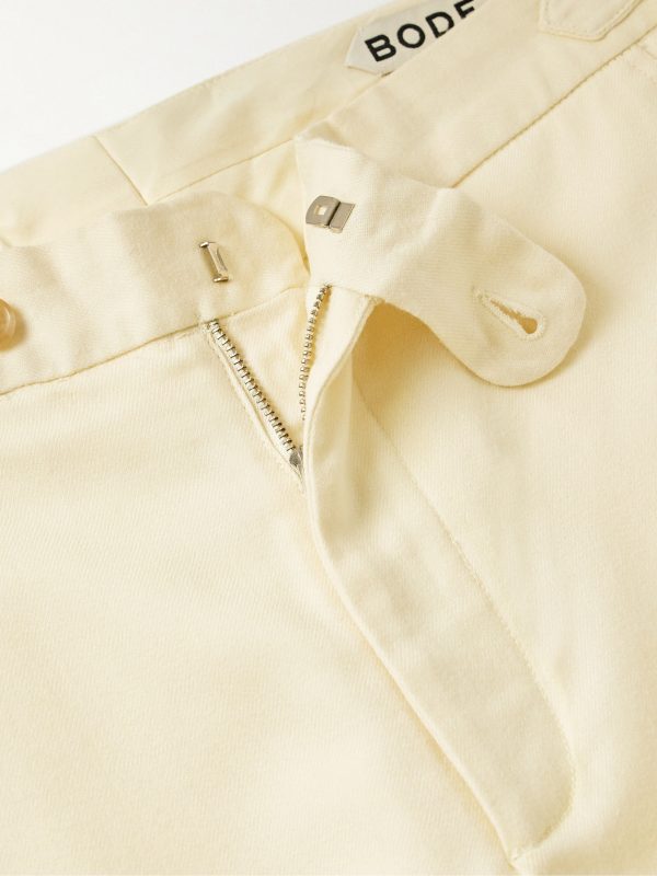 Player Straight-Leg Bead-Embellished Felted Wool-Blend Twill Trousers - E1 Player Straight-Leg Bead-Embellished Felted Wool-Blend Twill Trousers - E1