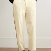 Player Straight-Leg Bead-Embellished Felted Wool-Blend Twill Trousers - FR Player Straight-Leg Bead-Embellished Felted Wool-Blend Twill Trousers - FR