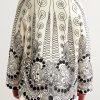 Embroidered Merino Wool Jacket - BK Embroidered Merino Wool Jacket - BK