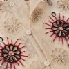 Solarium Bead-Embellished Broderie Anglaise Tulle Shirt - CU Solarium Bead-Embellished Broderie Anglaise Tulle Shirt - CU
