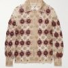 Solarium Bead-Embellished Broderie Anglaise Tulle Shirt Solarium Bead-Embellished Broderie Anglaise Tulle Shirt