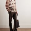 Solarium Bead-Embellished Broderie Anglaise Tulle Shirt - OU Solarium Bead-Embellished Broderie Anglaise Tulle Shirt - OU