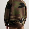 Camouflage Merino Wool Sweater - BK