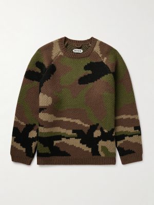Camouflage Merino Wool Sweater Camouflage Merino Wool Sweater
