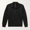 Steady State Cotton-Blend Jersey Half-Zip Sweatshirt Steady State Cotton-Blend Jersey Half-Zip Sweatshirt