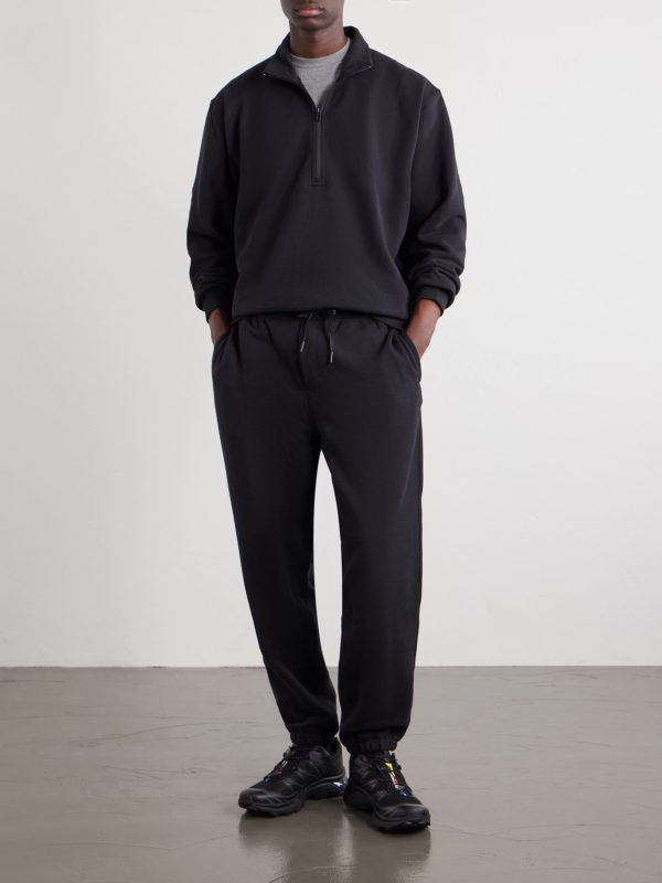 Steady State Cotton-Blend Jersey Half-Zip Sweatshirt - OU Steady State Cotton-Blend Jersey Half-Zip Sweatshirt - OU