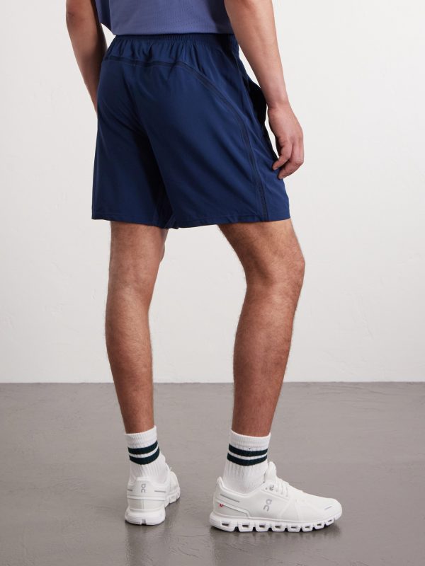 Pace Breaker Straight-Leg 7" Recycled-Swift™ Shorts - BK Pace Breaker Straight-Leg 7" Recycled-Swift™ Shorts - BK