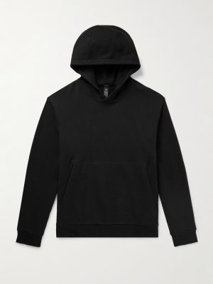 Steady State Cotton-Blend Jersey Hoodie Steady State Cotton-Blend Jersey Hoodie