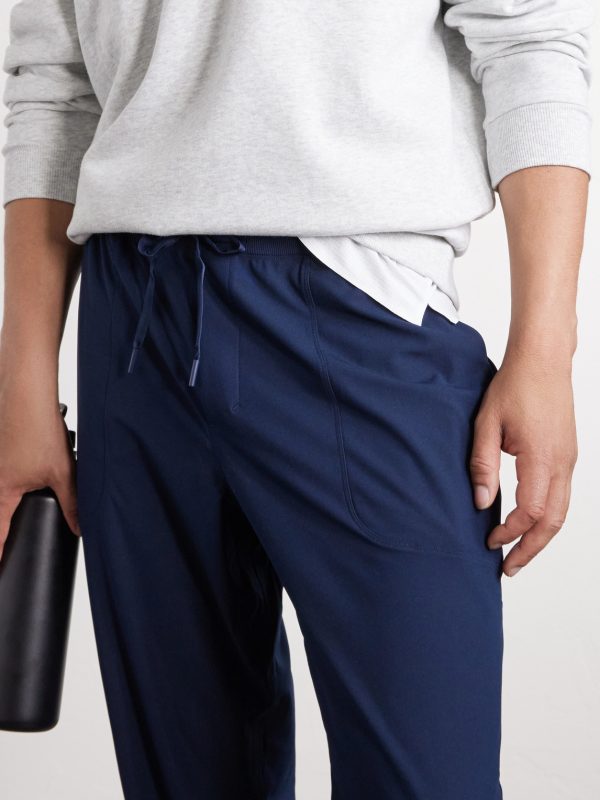 ABC Tapered Recycled-Warpstreme™ Drawstring Trousers - CU