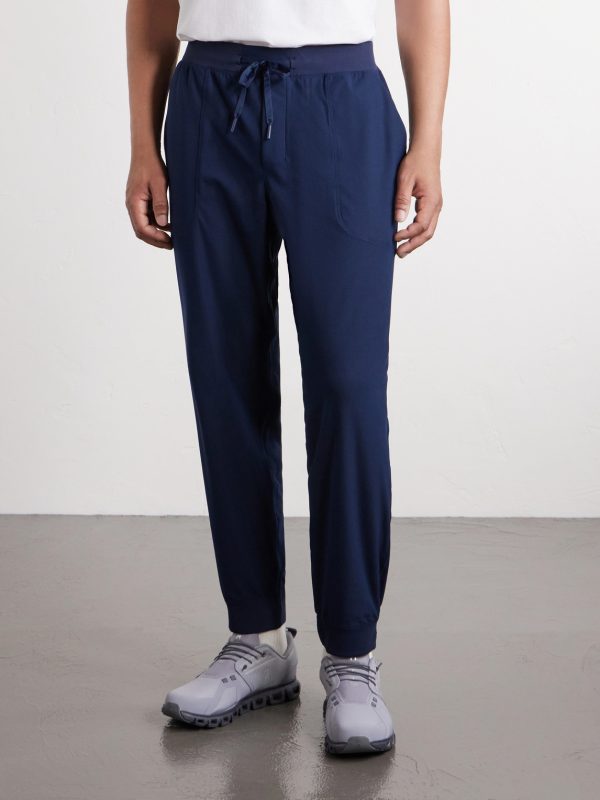 ABC Tapered Recycled-Warpstreme™ Drawstring Trousers - FR