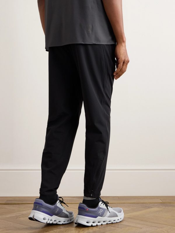 Pace Breaker Tapered Stretch Recycled-Shell Track Pants - BK Pace Breaker Tapered Stretch Recycled-Shell Track Pants - BK