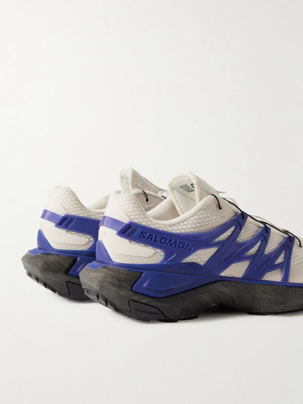 XT PU.RE ADVANCED Rubber-Trimmed Mesh Sneakers - BK XT PU.RE ADVANCED Rubber-Trimmed Mesh Sneakers - BK