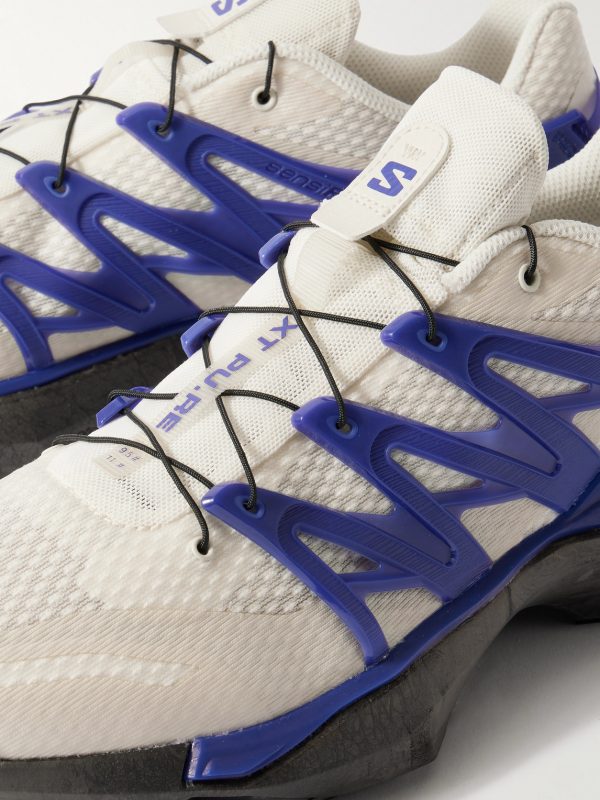 XT PU.RE ADVANCED Rubber-Trimmed Mesh Sneakers - CU XT PU.RE ADVANCED Rubber-Trimmed Mesh Sneakers - CU