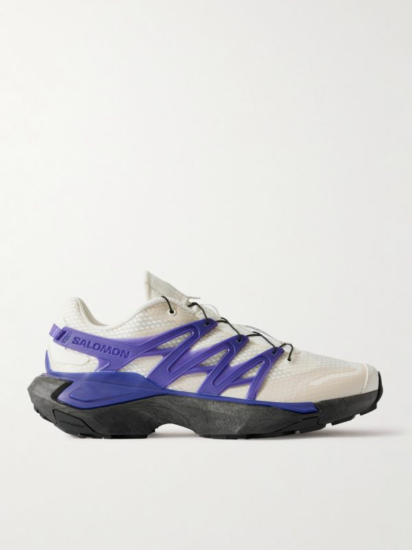 XT PU.RE ADVANCED Rubber-Trimmed Mesh Sneakers XT PU.RE ADVANCED Rubber-Trimmed Mesh Sneakers