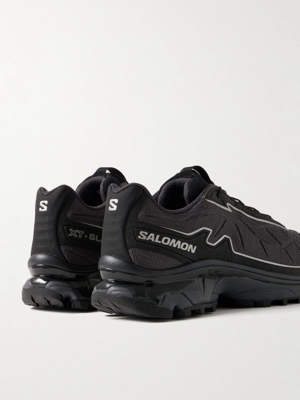 XT-SLATE Rubber-Trimmed Mesh Sneakers - BK XT-SLATE Rubber-Trimmed Mesh Sneakers - BK