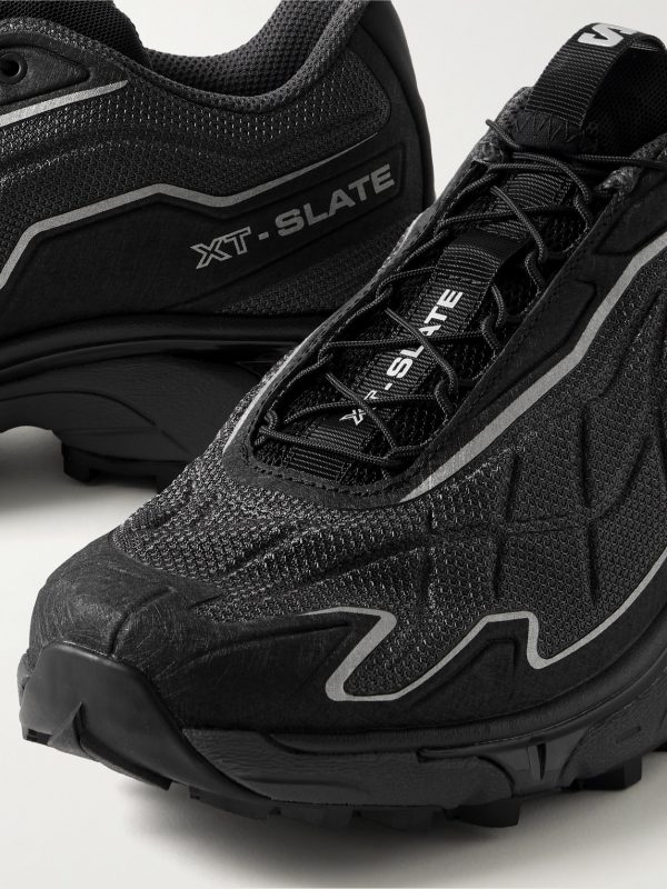 XT-SLATE Rubber-Trimmed Mesh Sneakers - CU XT-SLATE Rubber-Trimmed Mesh Sneakers - CU