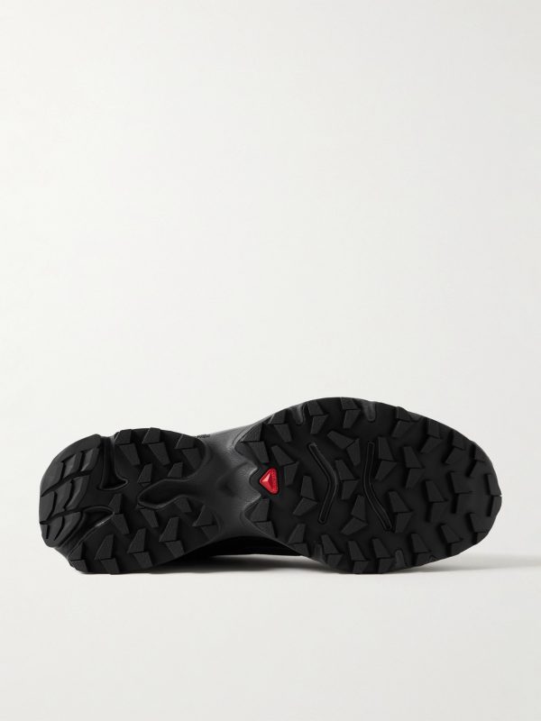 XT-SLATE Rubber-Trimmed Mesh Sneakers - E1 XT-SLATE Rubber-Trimmed Mesh Sneakers - E1