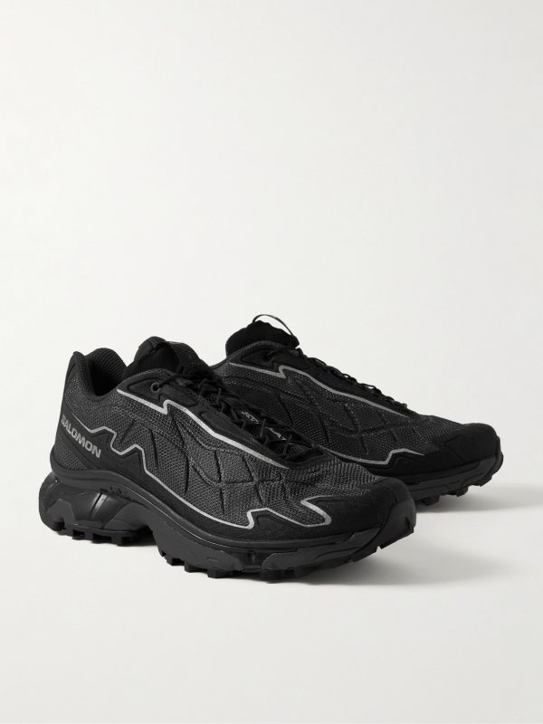 XT-SLATE Rubber-Trimmed Mesh Sneakers - FR XT-SLATE Rubber-Trimmed Mesh Sneakers - FR