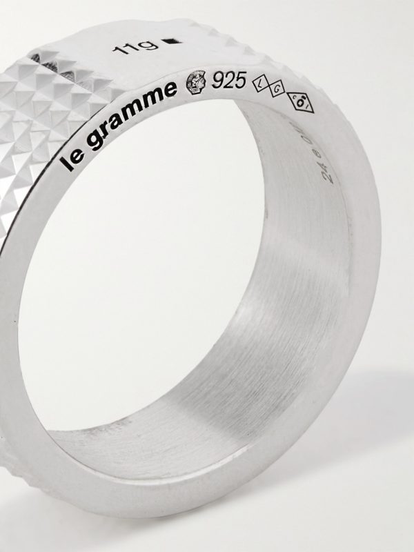 Le 11g Pyramid Sterling Silver Ring - CU Le 11g Pyramid Sterling Silver Ring - CU