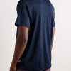 Shaun Linen-Jersey Polo Shirt - BK