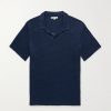 Shaun Linen-Jersey Polo Shirt