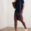 Shaun Linen-Jersey Polo Shirt - OU