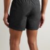 Charles Straight-Leg Mid-Length Swim Shorts - BK Charles Straight-Leg Mid-Length Swim Shorts - BK