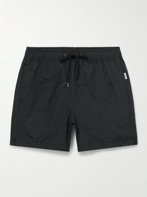 Charles Straight-Leg Mid-Length Swim Shorts Charles Straight-Leg Mid-Length Swim Shorts