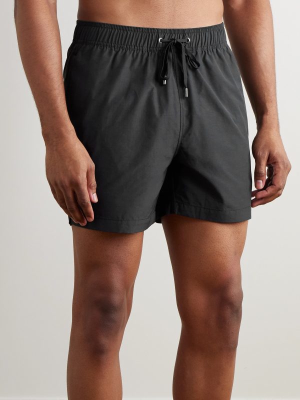 Charles Straight-Leg Mid-Length Swim Shorts - OU Charles Straight-Leg Mid-Length Swim Shorts - OU