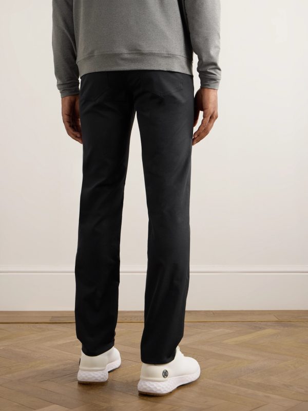 eb66 Straight-Leg Tech-Twill Golf Trousers - BK eb66 Straight-Leg Tech-Twill Golf Trousers - BK