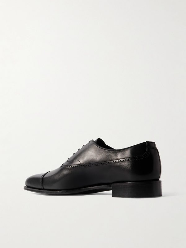 Charles Leather Oxford Shoes - BK