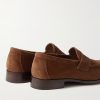 Cannes Suede Penny Loafers - BK