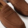 Cannes Suede Penny Loafers - CU