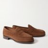 Cannes Suede Penny Loafers - FR