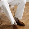 Cannes Suede Penny Loafers - OU