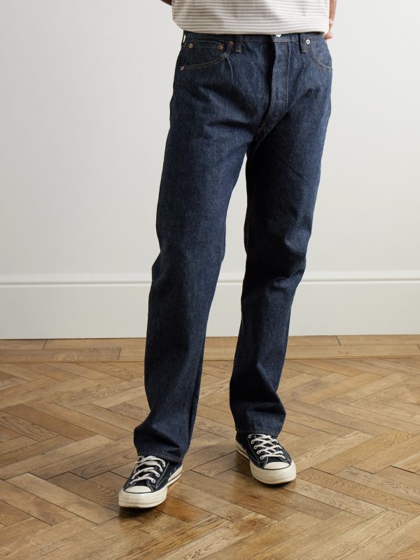 Straight-Leg Selvedge Jeans - FR Straight-Leg Selvedge Jeans - FR