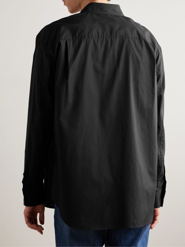 Finn Cotton-Poplin Shirt - BK Finn Cotton-Poplin Shirt - BK