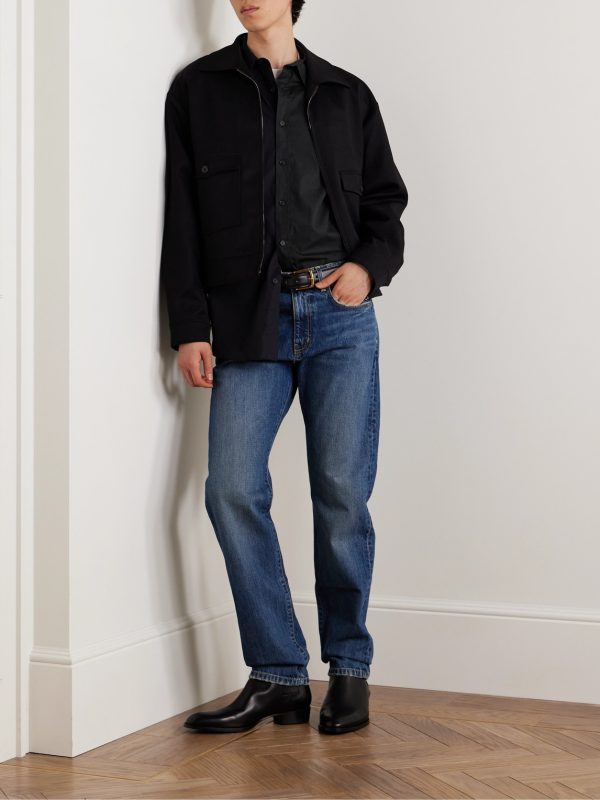 Finn Cotton-Poplin Shirt - OU Finn Cotton-Poplin Shirt - OU