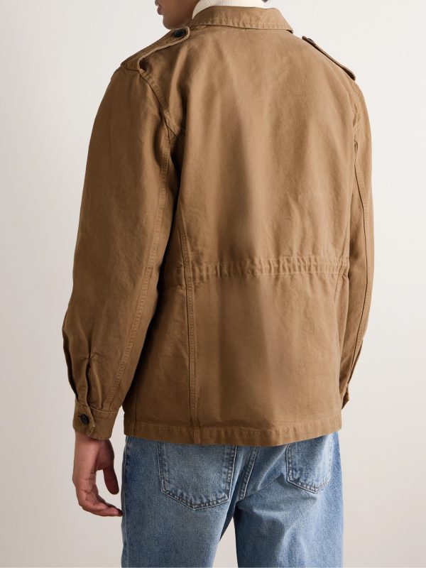 Charlie Cotton-Blend Canvas Jacket - BK